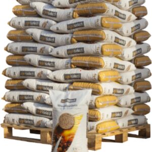 Lot Avantage - Granulés Bois Witte 6mm - Palette de 24 Sacs de15KG - EN Plus A1 - Sacs Avantage - Idéal pour Poêle à Granulés